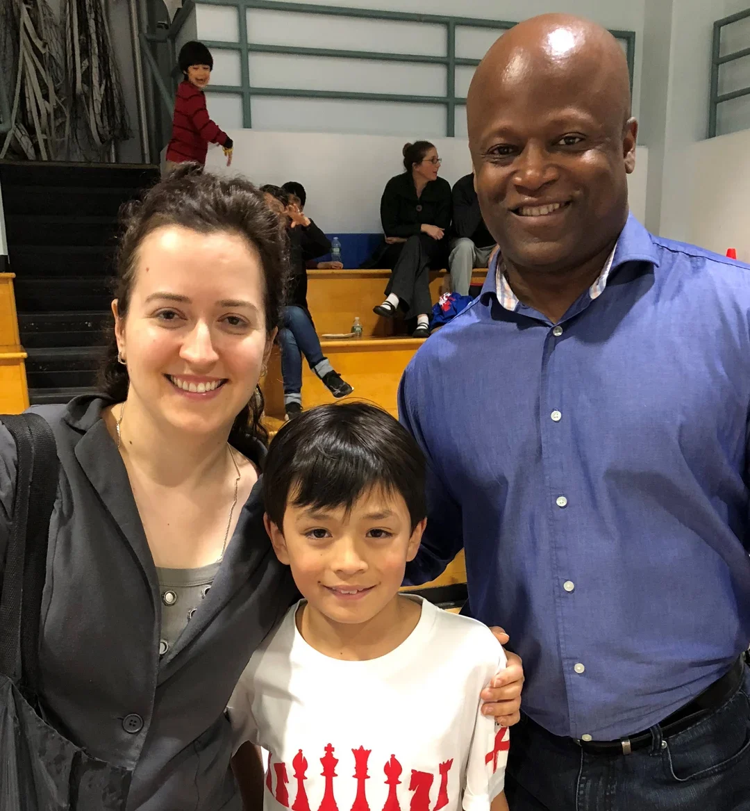 Irina Krush, Oliver Boydell and Maurice Ashley