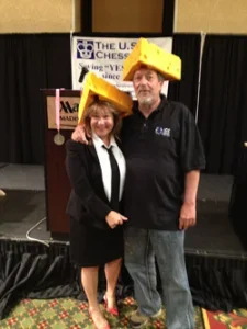 Barbara DeMaro and Mitchell