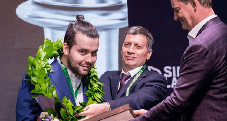 Russian GM Ian Nepomniachtchi wins the 2020-21 FIDE Candidates Tournament