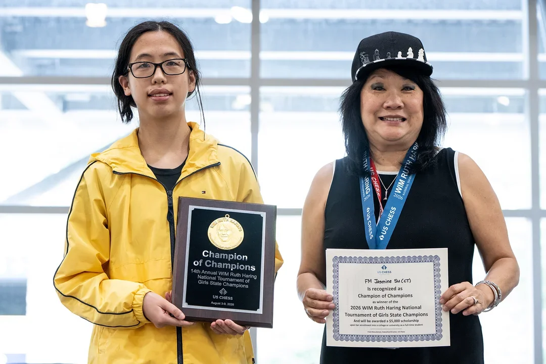 Haring winner Jasmine Su