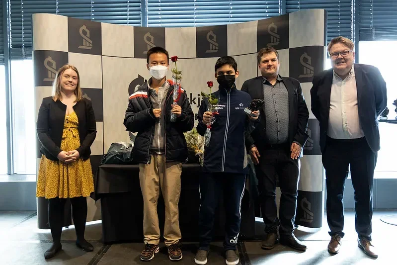 Reyjavik Open Junior Winners Yoo Mishra