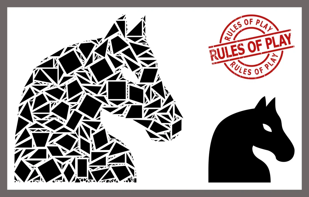 safe play guidelines with border