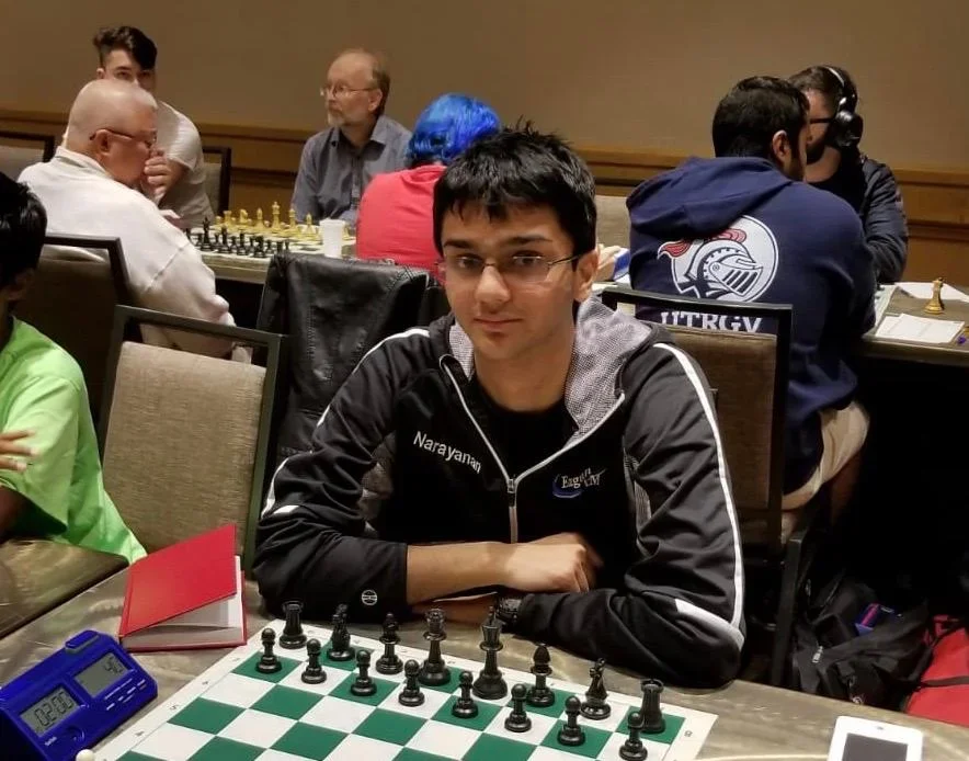 Saumik at the board
