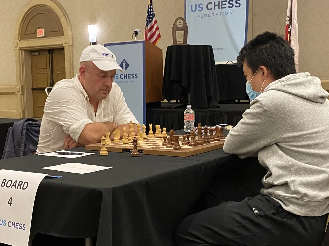 GM Alexander Shabalov at the 2022 U.S. Open. Photo: Mark Cieslikowski