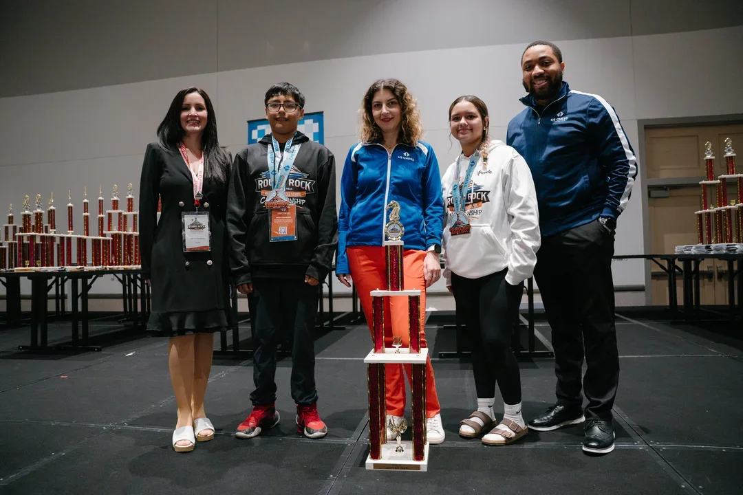 Third place team: Memorial Middle School (TX)