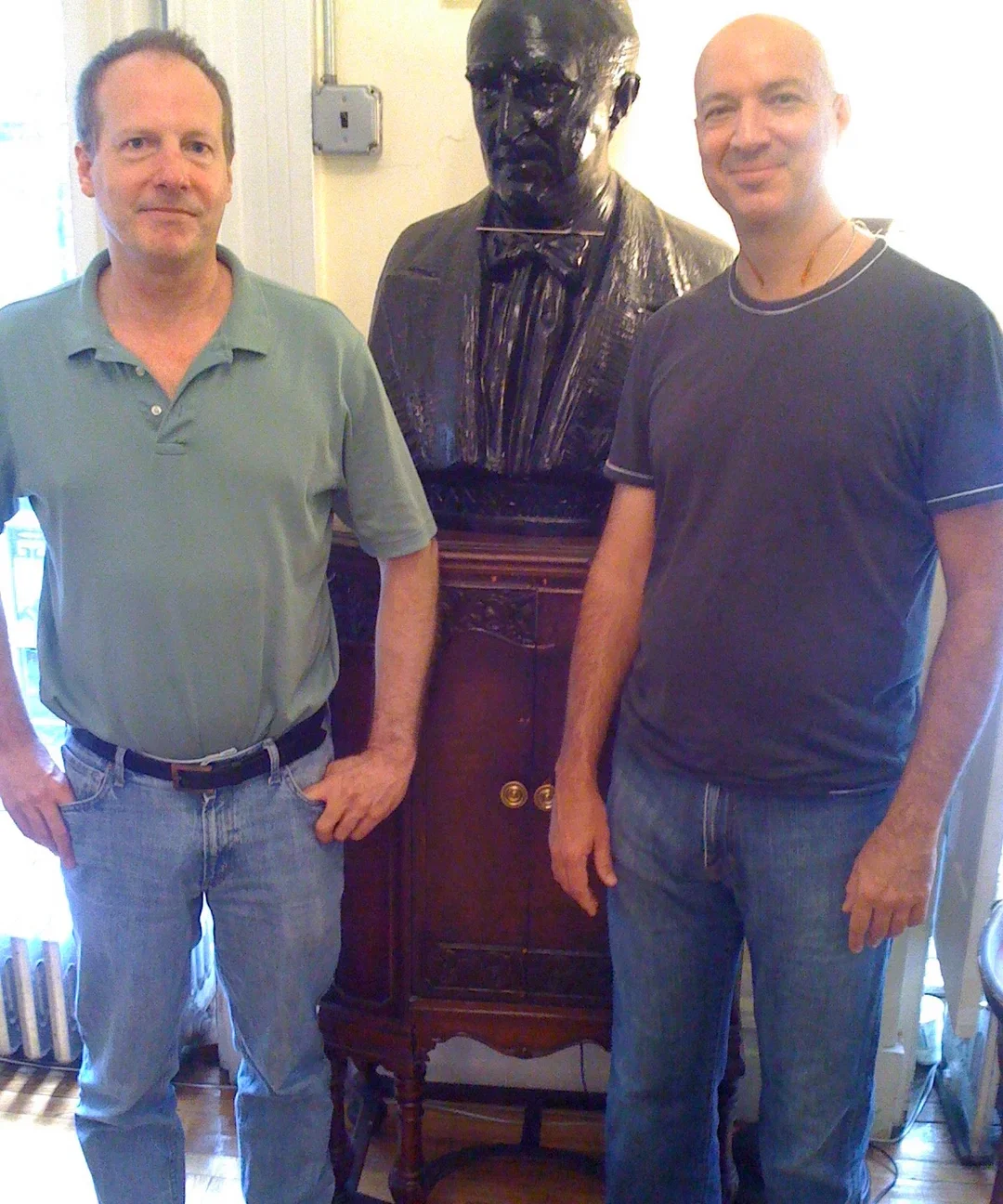McCambridge (R) with Nick De Firmian