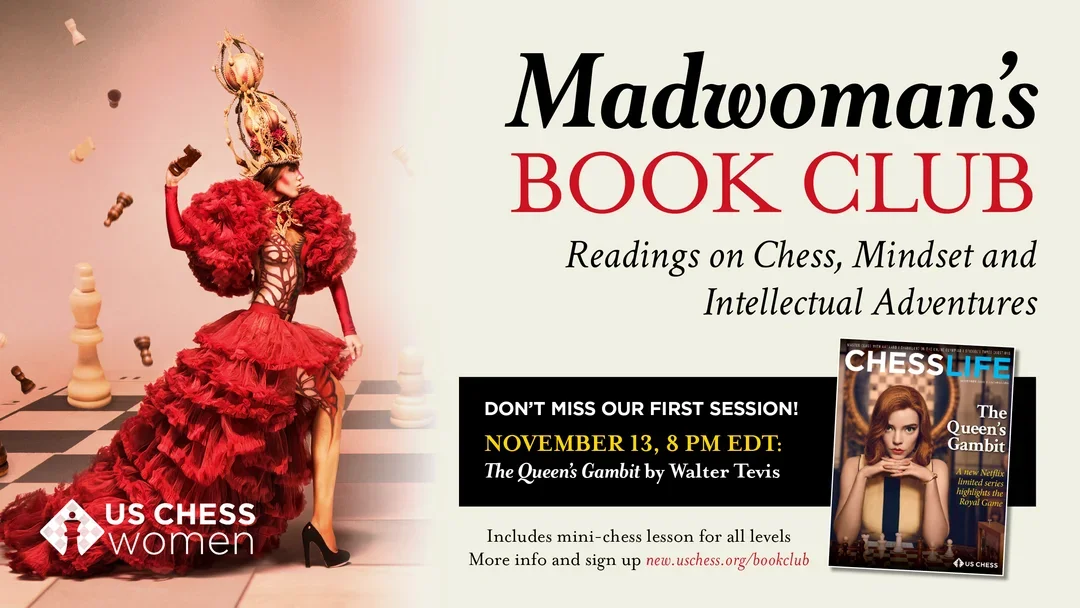 Red Chess Queen, Magazine, Book Club