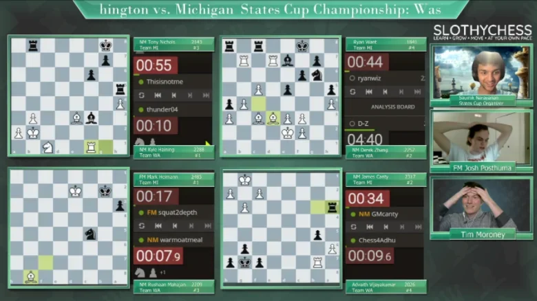 Washington vs. Michigan in the States Cup Championship