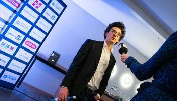 GM Fabiano Caruana at the 2020 Altibox Norway Chess Tournament. // (photo Lennart Ootes / Altibox Norway Chess)