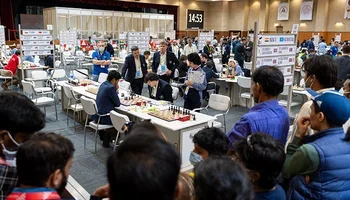 2022 FIDE Olympiad, Round 11. Photo: Ootes