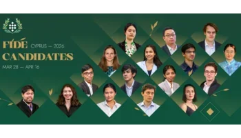 FIDE candidates banner