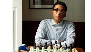 Hardaway at the Marshall Chess Club