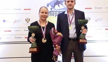 Gunina and Vitiugov (courtesy RCF and Eteri Kublashvili)