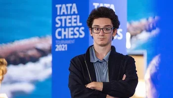 Fabiano Caruana at Tata Steel 2021. Courtesy Jurriaan Hoefsmit – Tata Steel Chess Tournament 2022