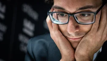 Fabiano Caruana at the 2020 Altibox Norway Chess
