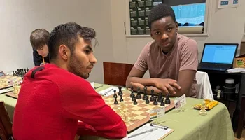 Tani during his game against Raja Harshit