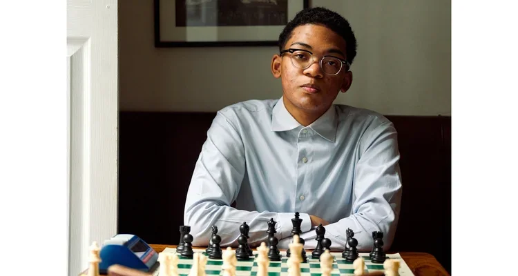 Hardaway at the Marshall Chess Club