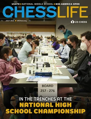 Chess Life July 2022 cover