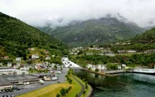 River in Hellesylt Norway