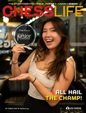 October 2022 Chess Life cover