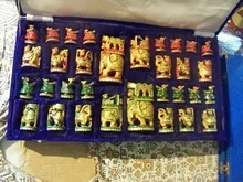 Carved Camel Bone Set