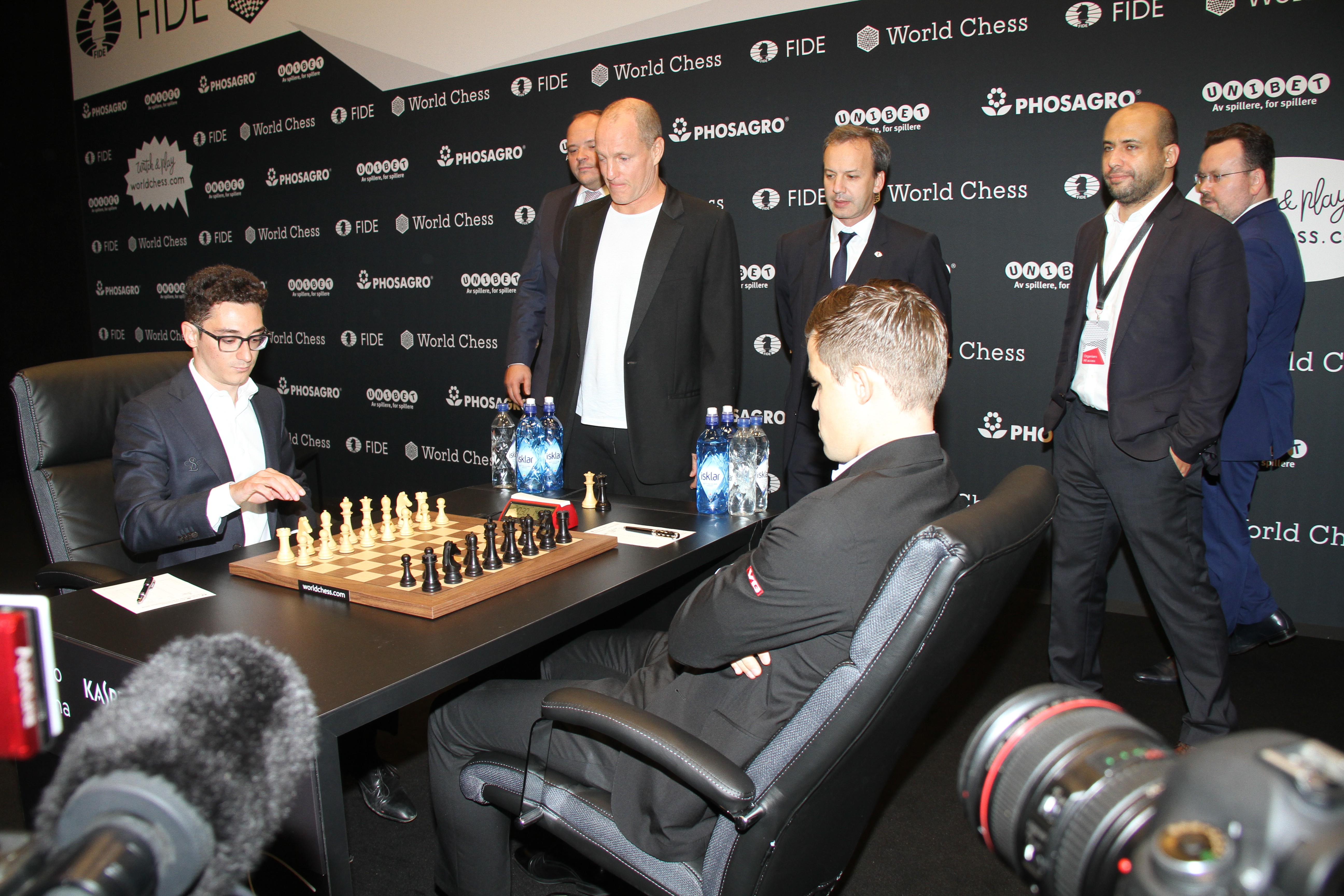 Carlsen, Caruana Top Rating List Before World Championship 