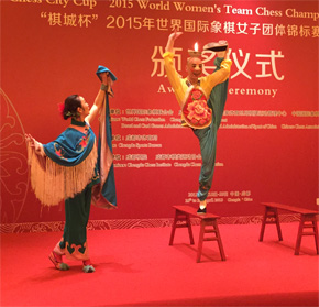 Photo of Chinese acrobat performer