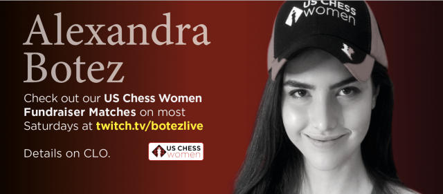 Isolated Queens II: Top Streamers to Play BotezLive & US Chess Women Event