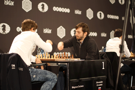 Carlsen v. Grischuk, Photo Cathy Rogers 