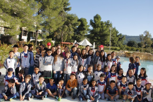 Group Photo of Team USA, sporting Sigma 2 uniforms "I see so many players wearing the USA team uniform I feel like I am playing at home!" Anthony He Open U10