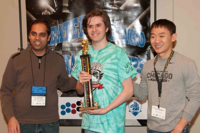 Matthew Varga, winner of the 2016 Greater Chicago K-12 Championship, Photo: Betsy Carina Dynako