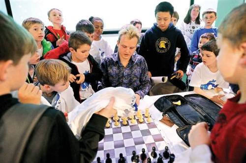 Timur at Chess Camp