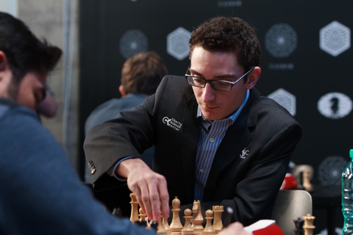 Fabiano Caruana at the 2016 Candidates Tournament