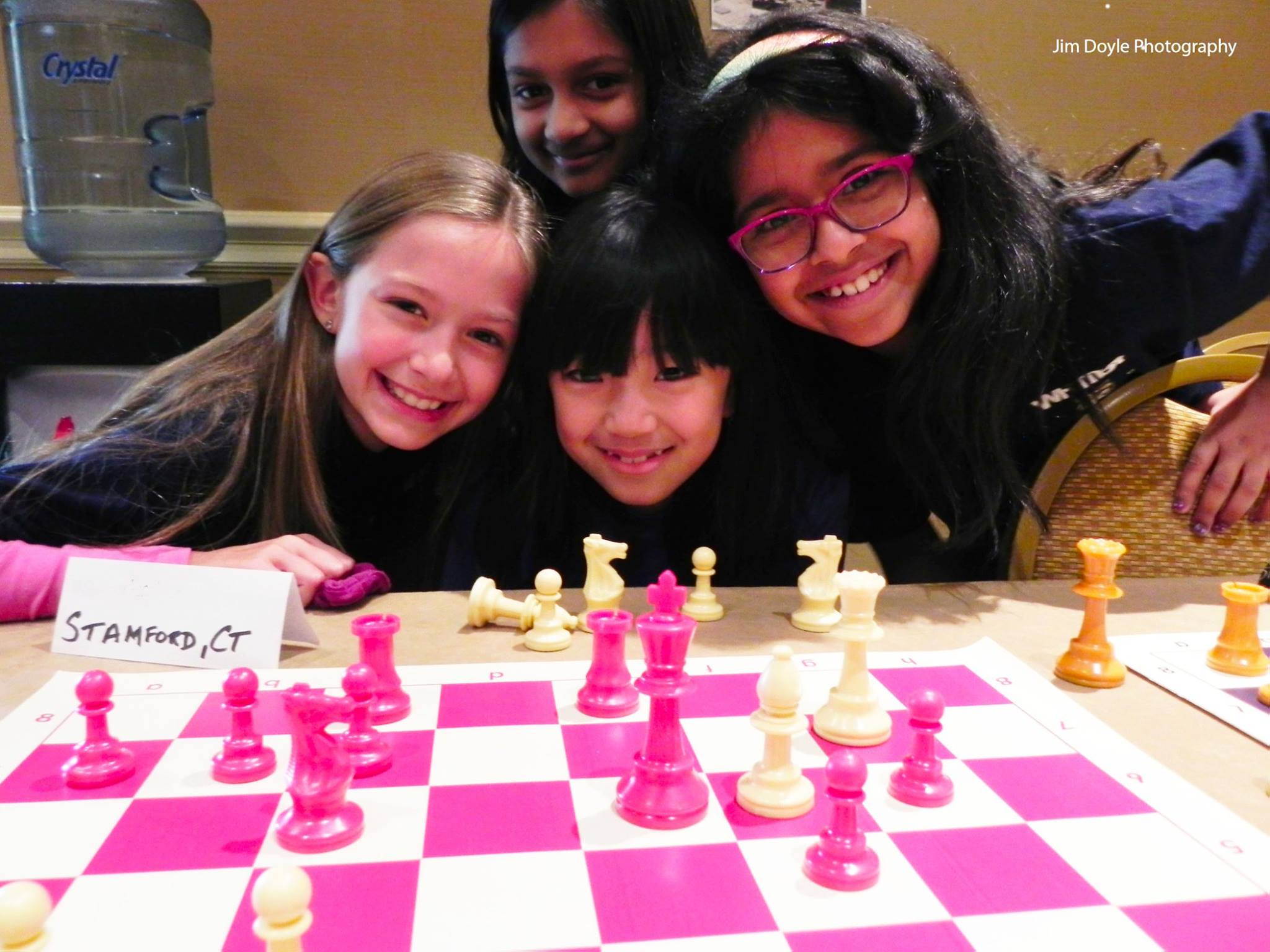 The Girls Club room as organized by US Chess's Women's Committee