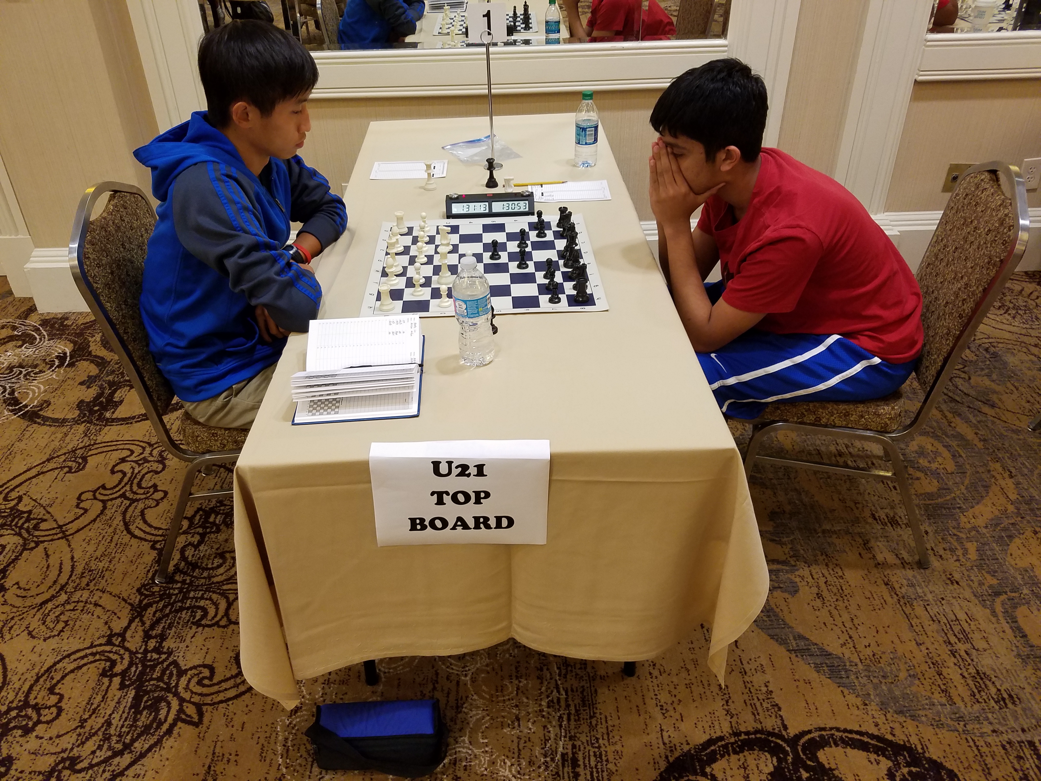 Junior U21 ROUND TABLE Open Chess Championship