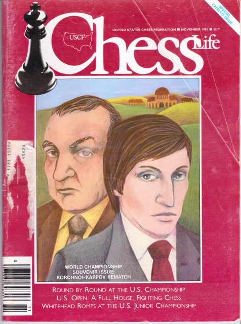 Korchnoi vs. Karpov - Chess Life 1