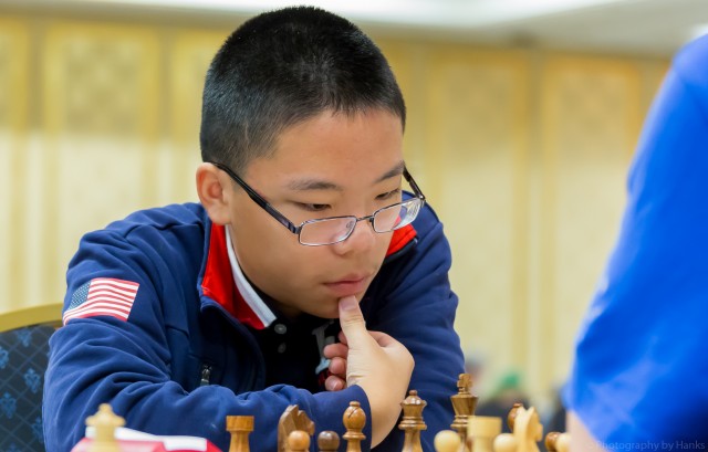 Ruifeng Li at the National Open. Photo: Tim Hanks.