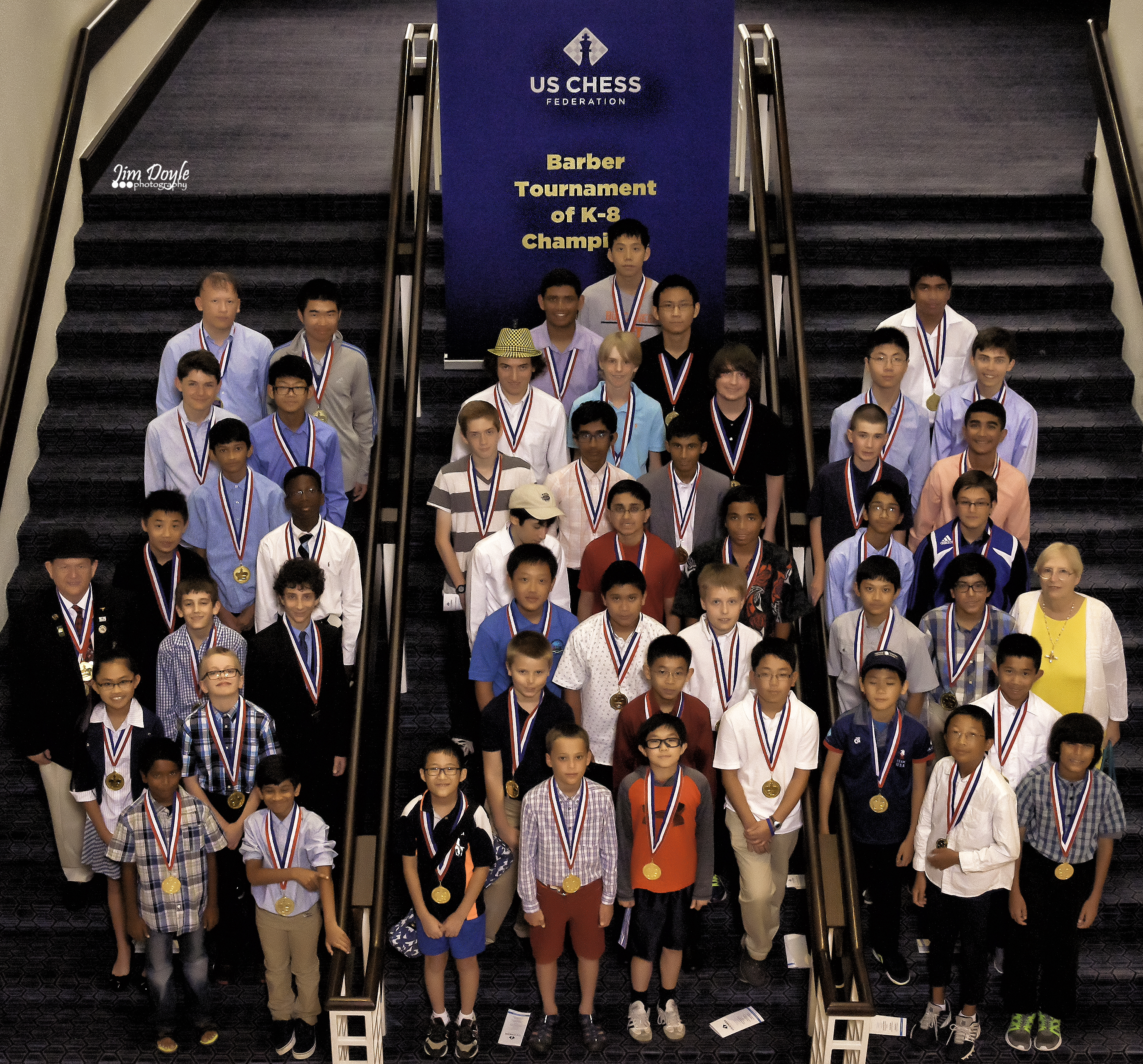 U.S. Chess Center Students and Alumni at the Eastern Open - U.S.