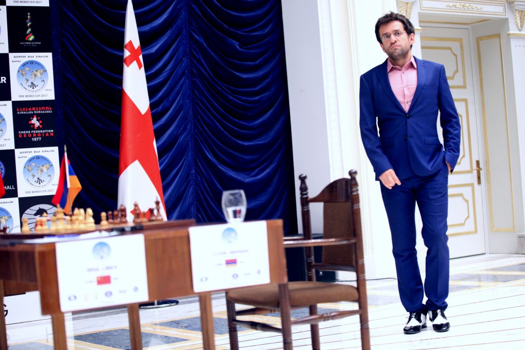 Levon Aronian Faces Ding Liren in World Cup Final