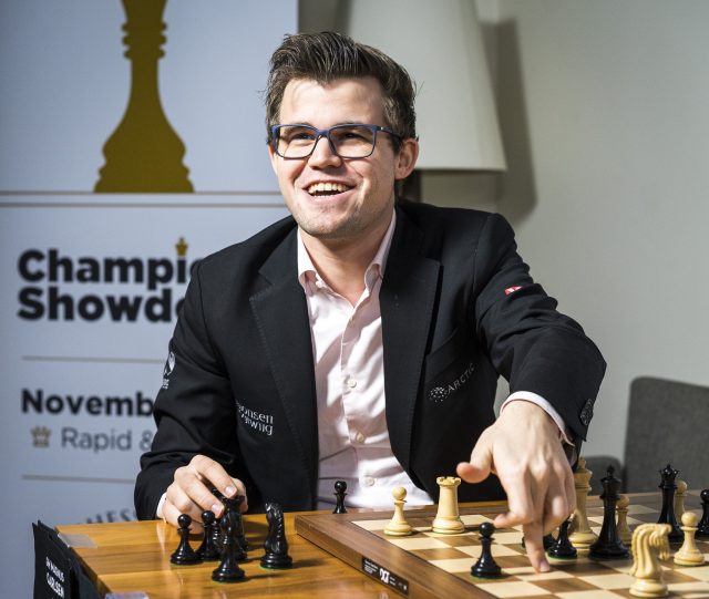 Chess: Carlsen extends record unbeaten streak after beating world No 2  Caruana, Magnus Carlsen