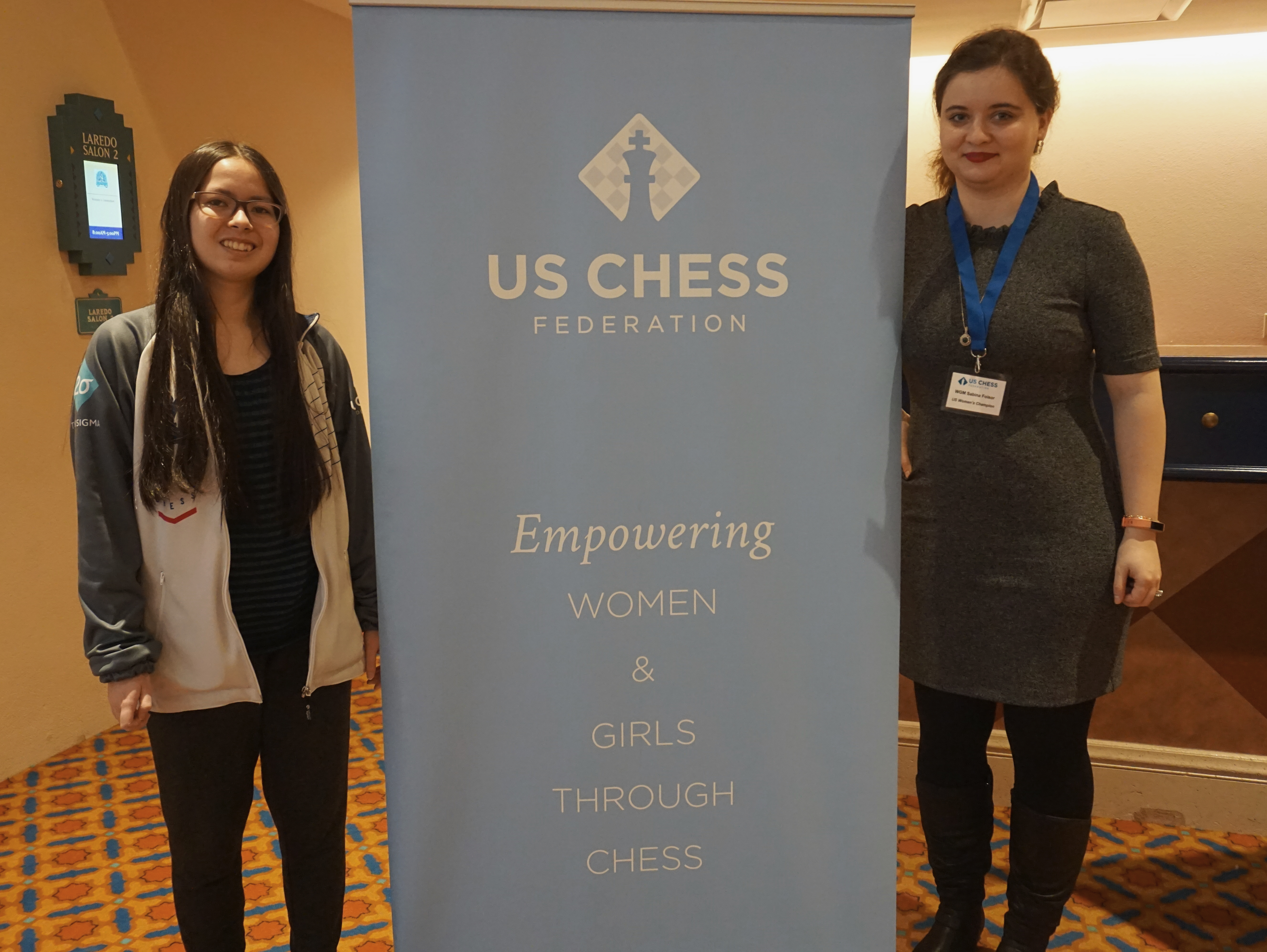 Inside the Girls Club Room at the K-12 Chess Champs