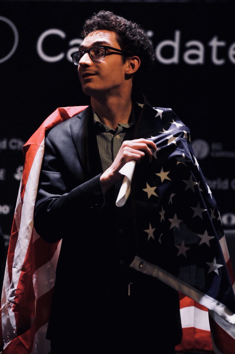 Fabiano Caruana will be the first board in the USA selection