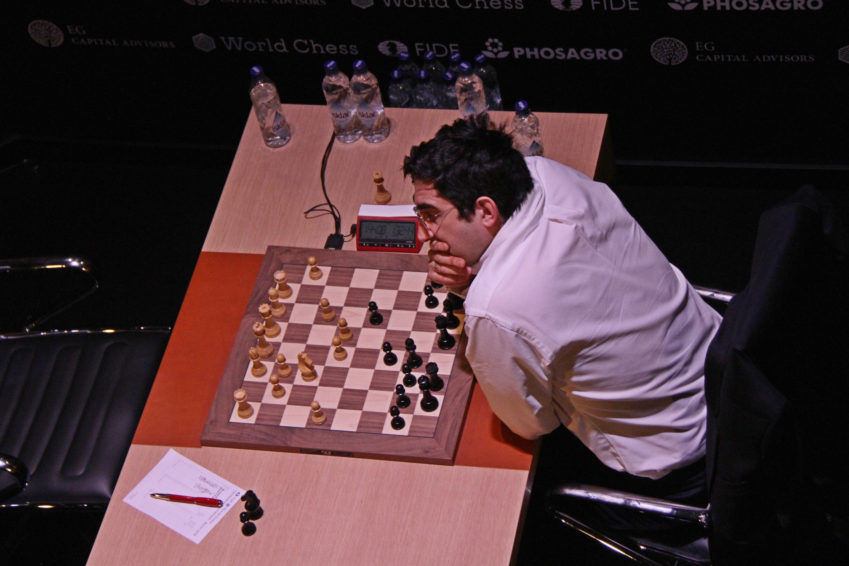 Caruana and Mamedyarov Battle for the Lead in Round 10