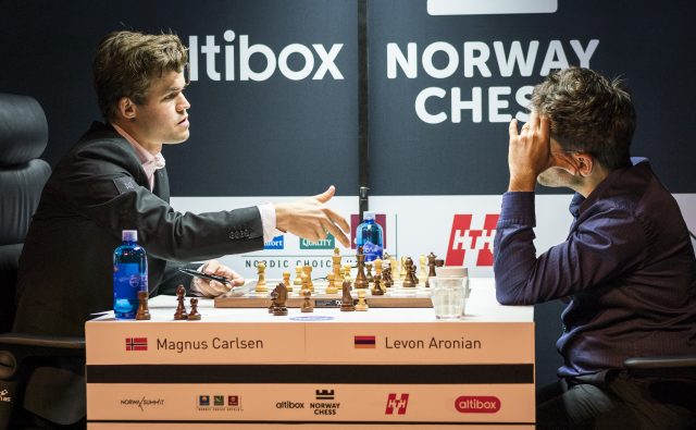 3 Americans Lead In Norway; So, Giri Pick Up First Wins; Carlsen