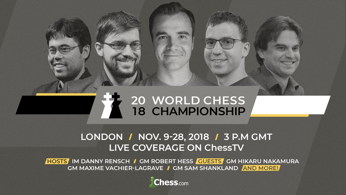 World Chess Championship 2018 in London? – Chessdom