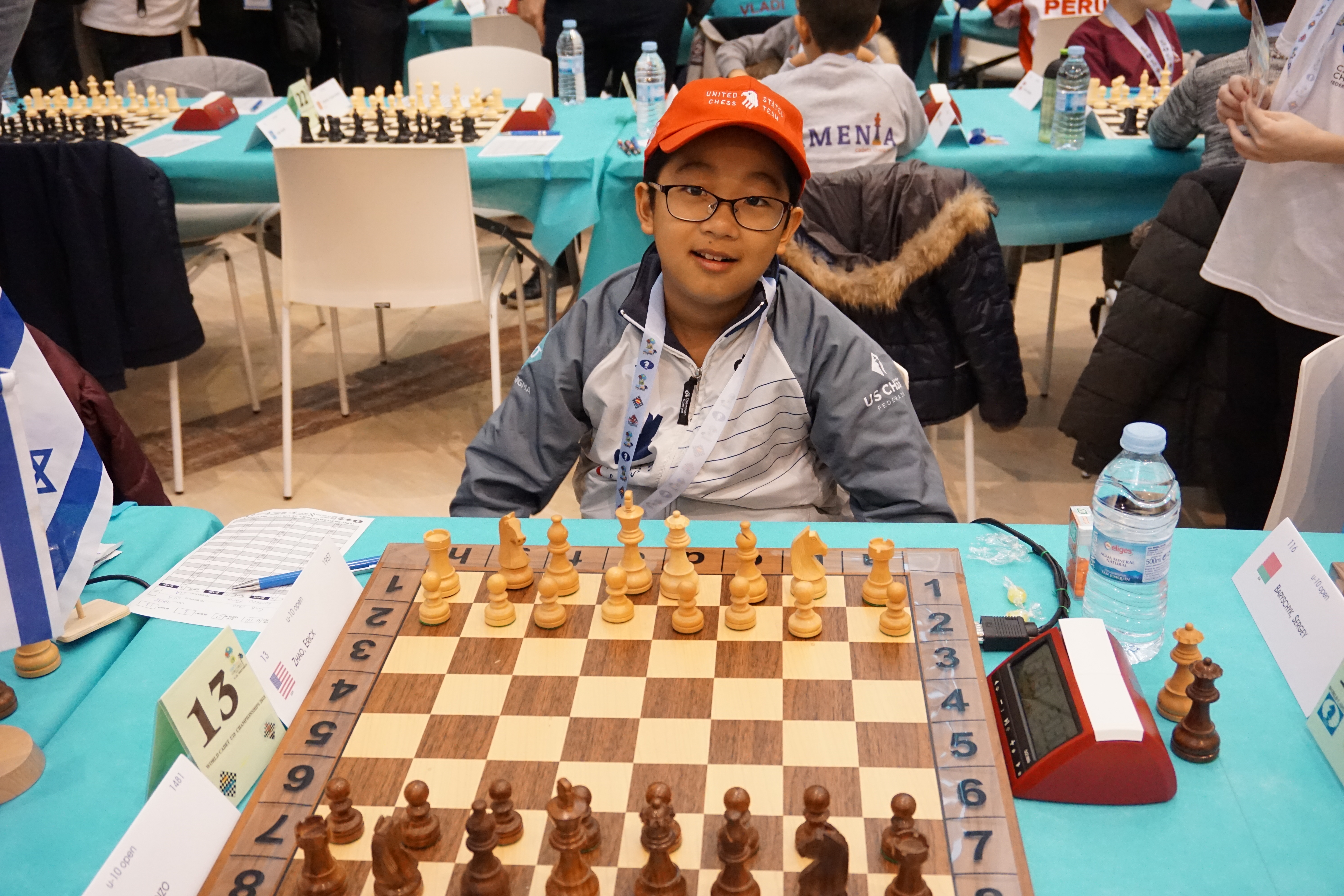 US Chess on X: While @FabianoCaruana is fighting the overall world  championship, 8-year-old Yuvraj Chennareddy from IL has a 7/7 perfect score  at the World U-8 Championship in Spain. He is on