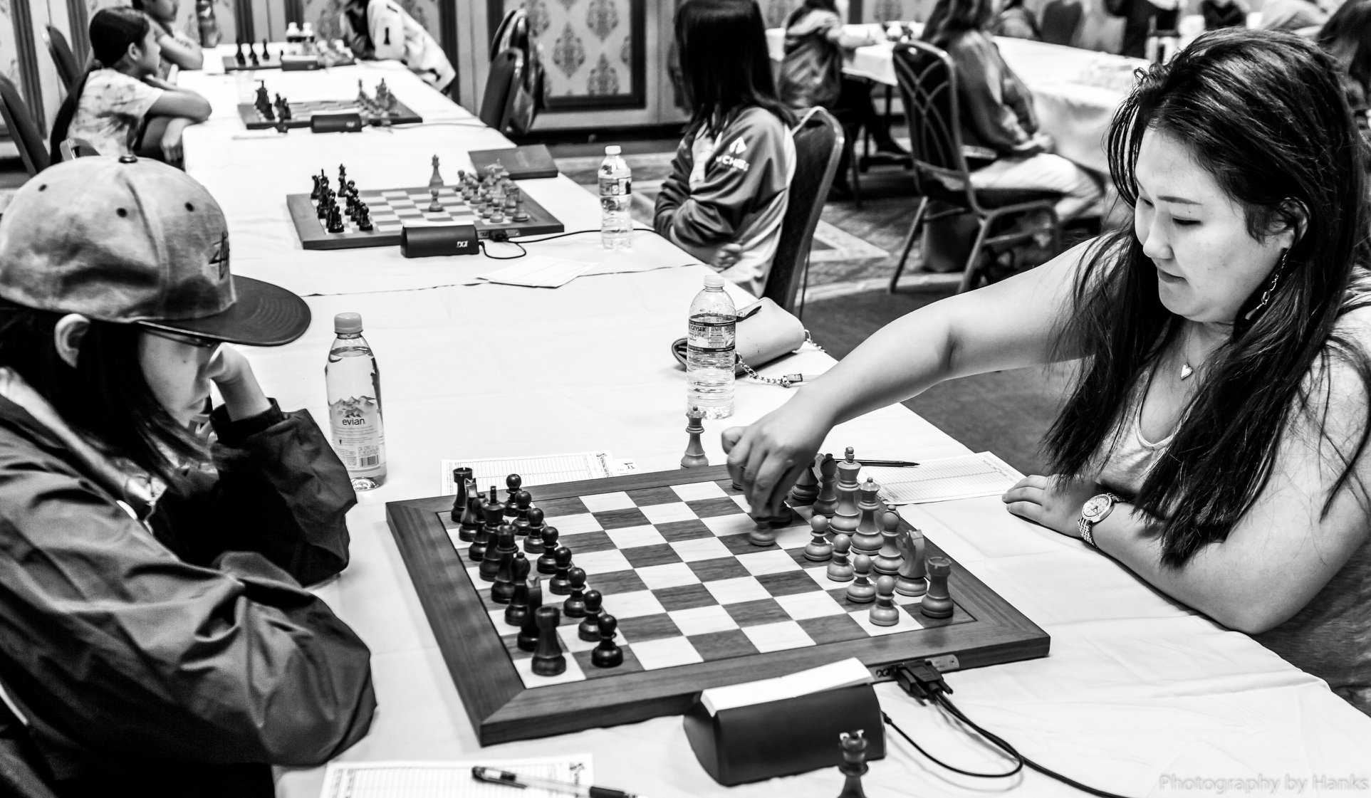 On the black-and-white battlefield with the world's greatest female chess  player