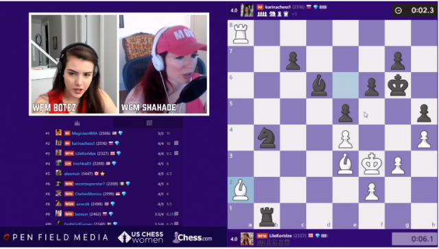 Isolated Queens II: Top Streamers to Play BotezLive & US Chess Women Event