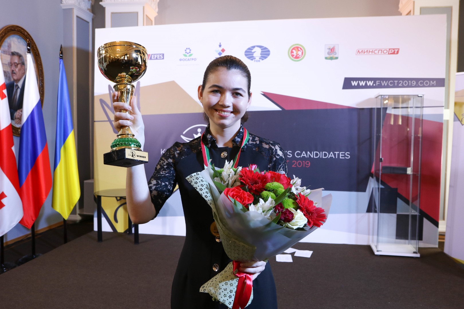 Aleksandra Goryachkina and Tan Zhongyi Make Third Draw at FIDE