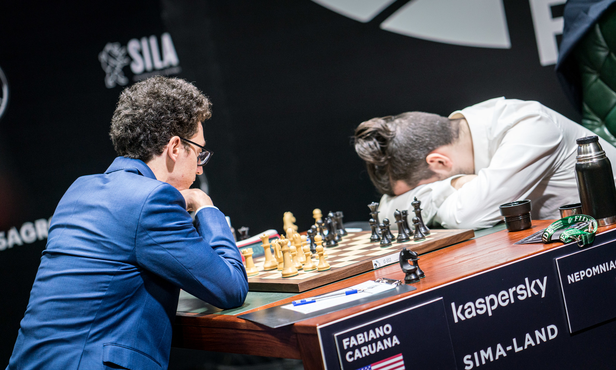 FIDE World Chess Championship Game 1: Nepo Impresses Under